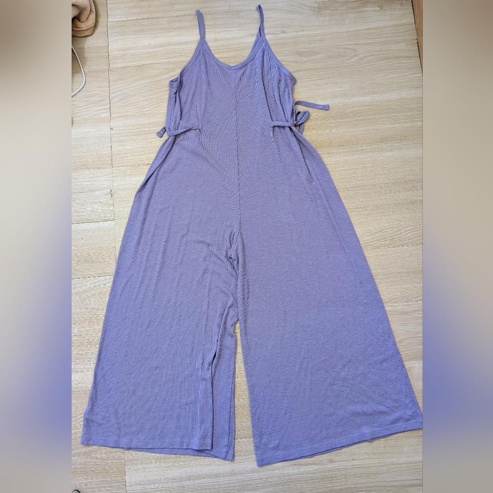 Double Zero Lilac Wide Leg Jumpsuit